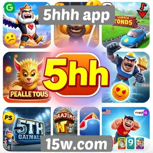 A evolução dos jogos disponíveis no 5hhh app